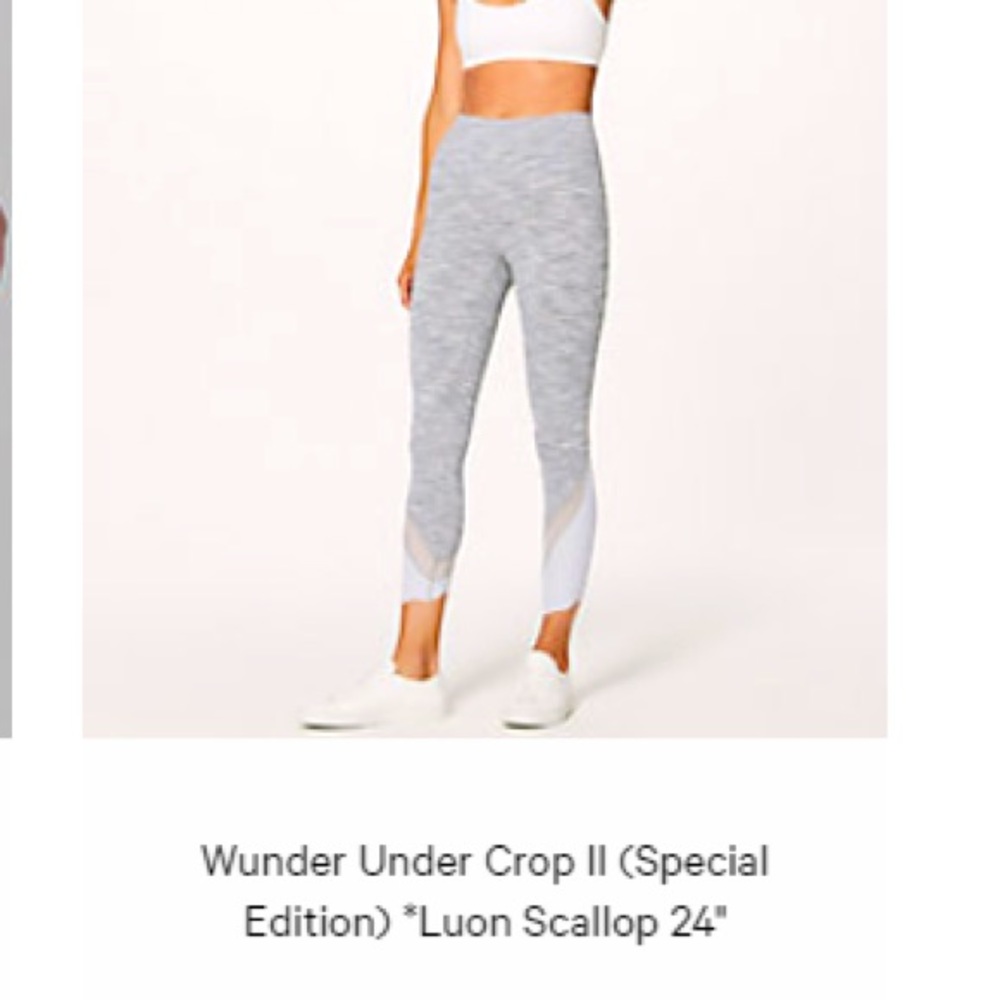 lululemon wunder under crop 24inch luon